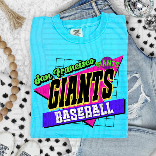 RETRO SAN FRANCISCO GIANTS BASEBALL
