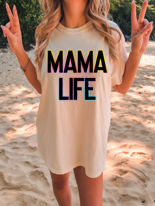 Mama life- multicolored