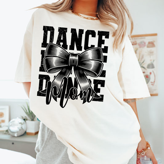 Dance Dance Dance Mom Bow