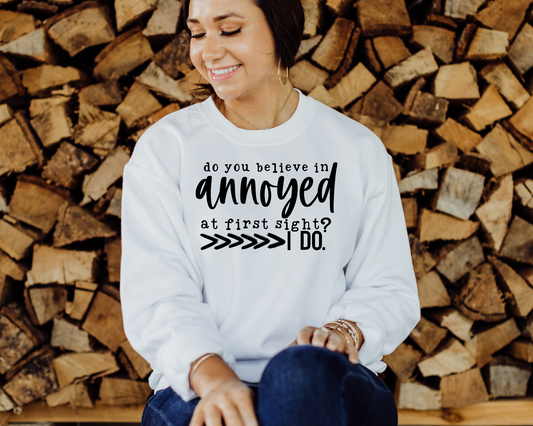 Do you believe in annoyed at first sight?