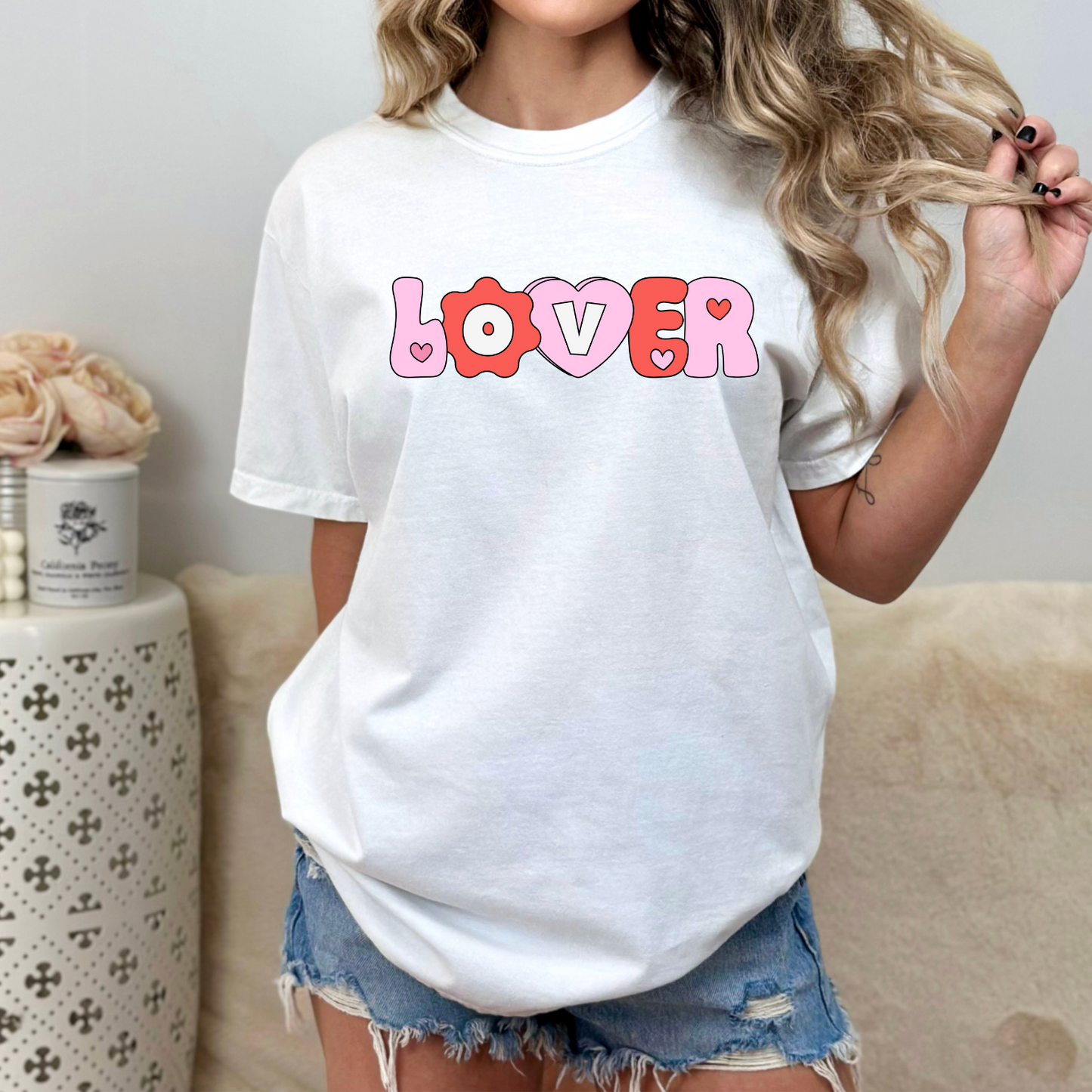 Lover Heart Letters- DTF Transfer