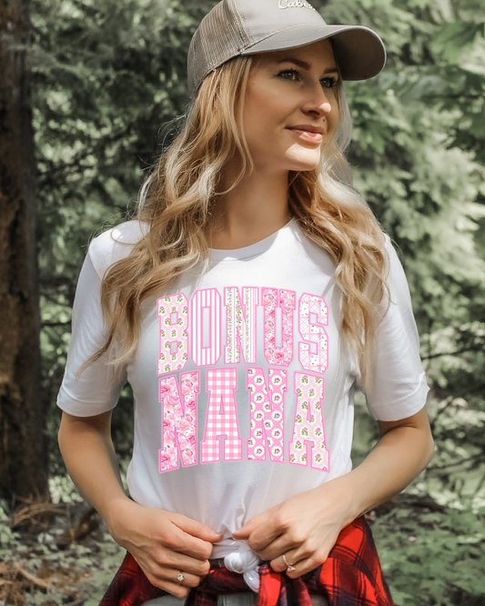 Bonus Mama Floral Gingham