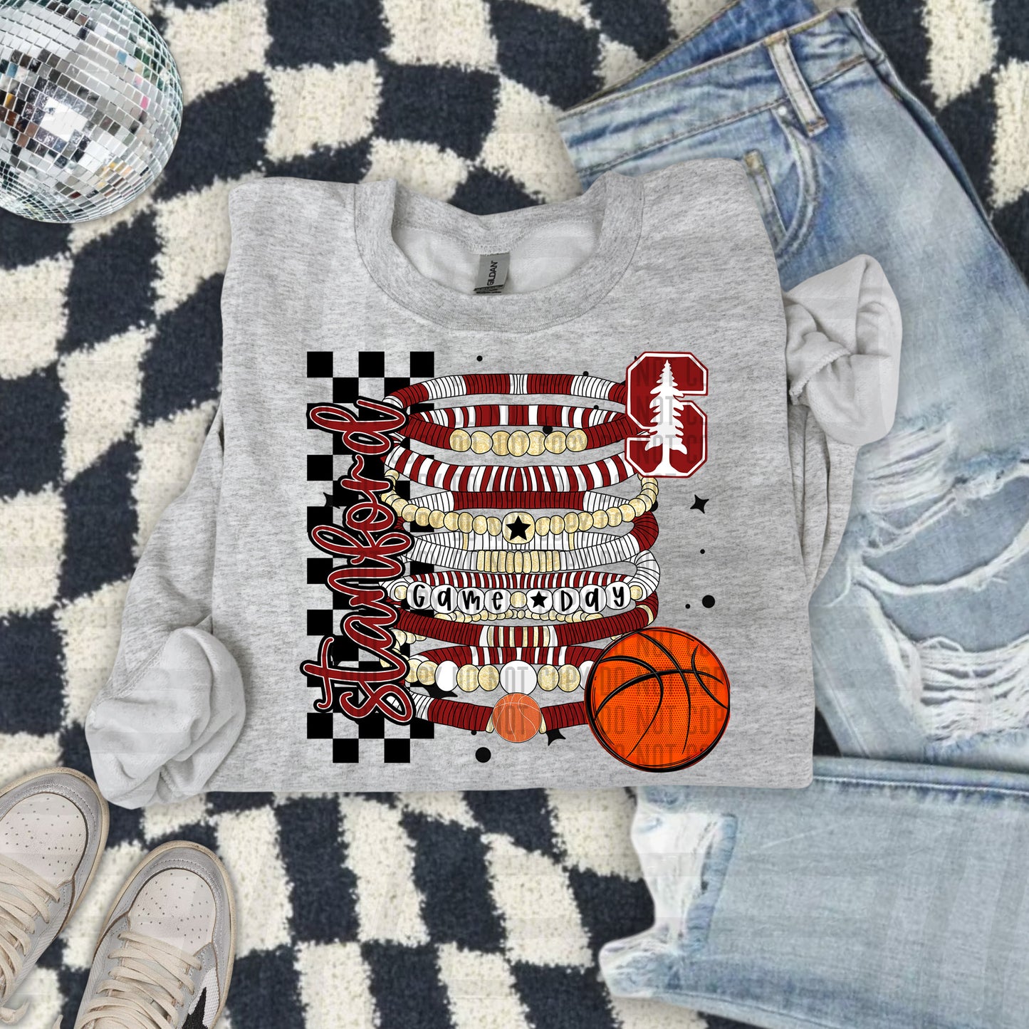 STANFORD BASKETBALL GAME DAY BRACELETS