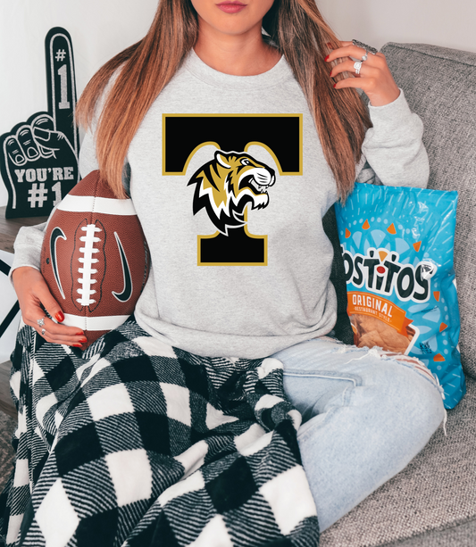 Mizzou tiger on a T