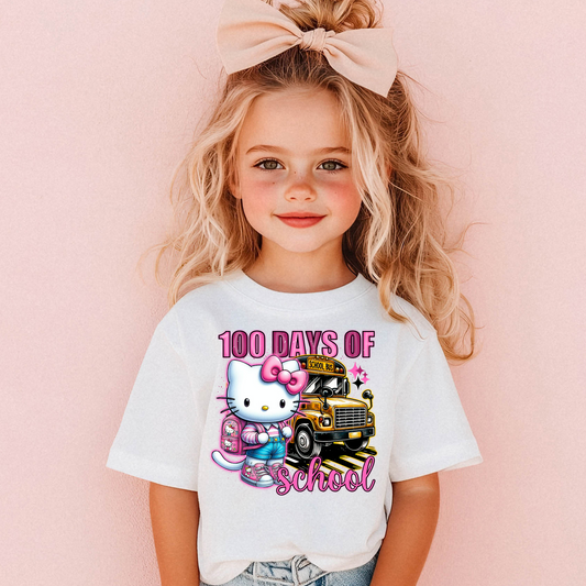 100 of days of school- hello kitty