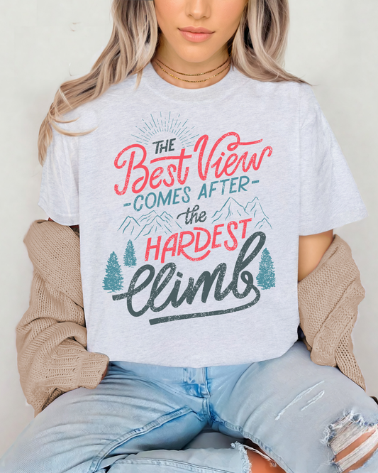 The Best Vibes Comes After The Hardest Climb