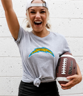 Chargers Logo GLITTER - DTF Print
