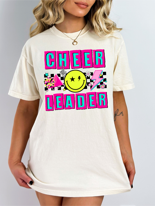 Cheer leader, black checkered
