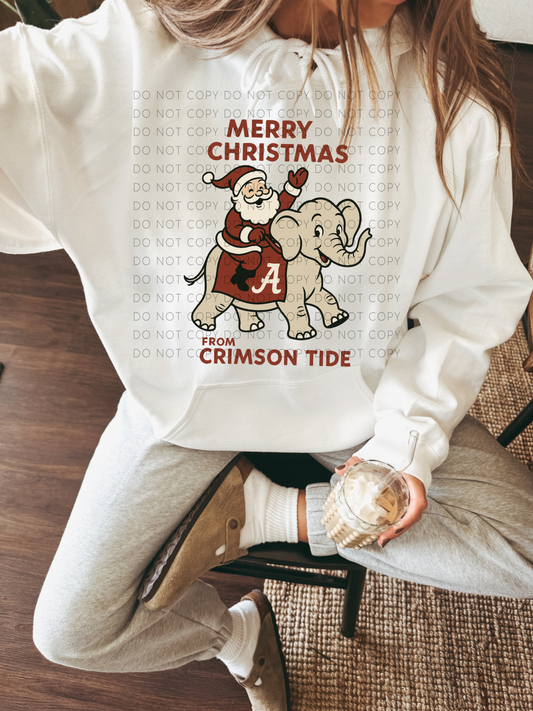 MERRY CHRISTMAS FROM CRIMSON TIDE