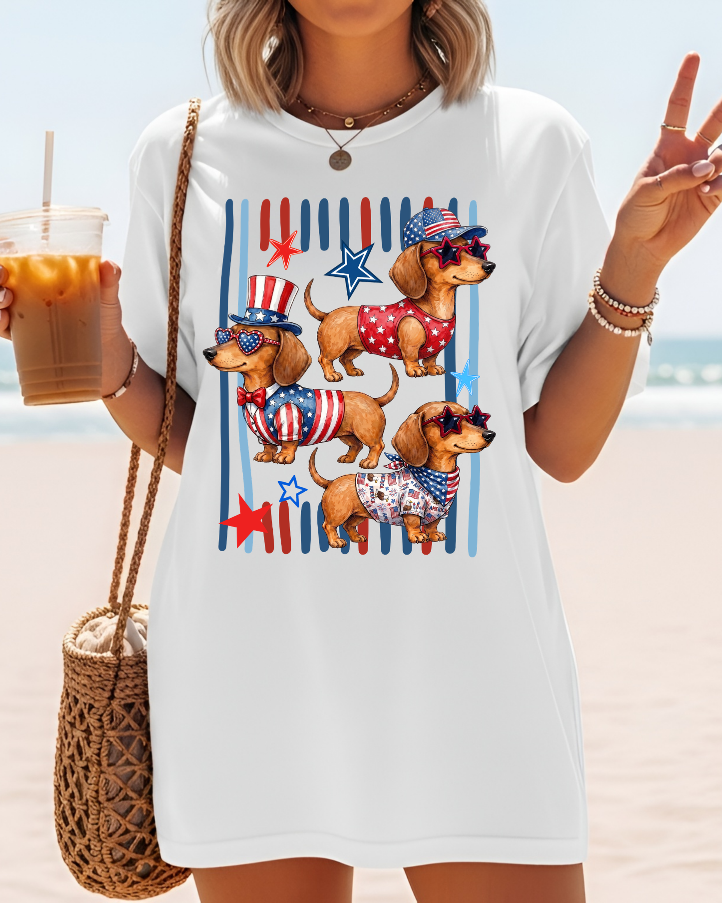 4th of July Weiner Dogs
