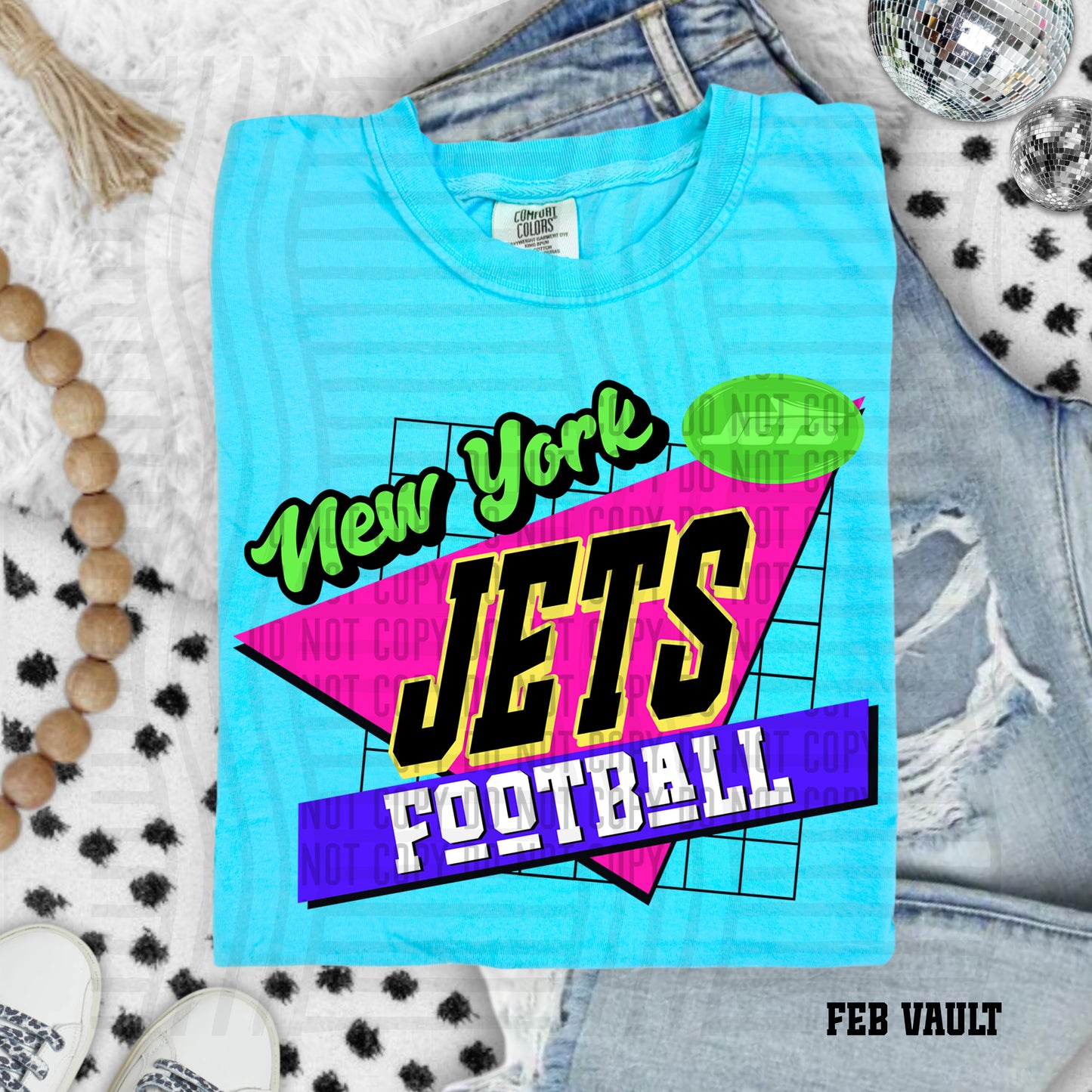 RETRO NEW YORK JETS FOOTBALL