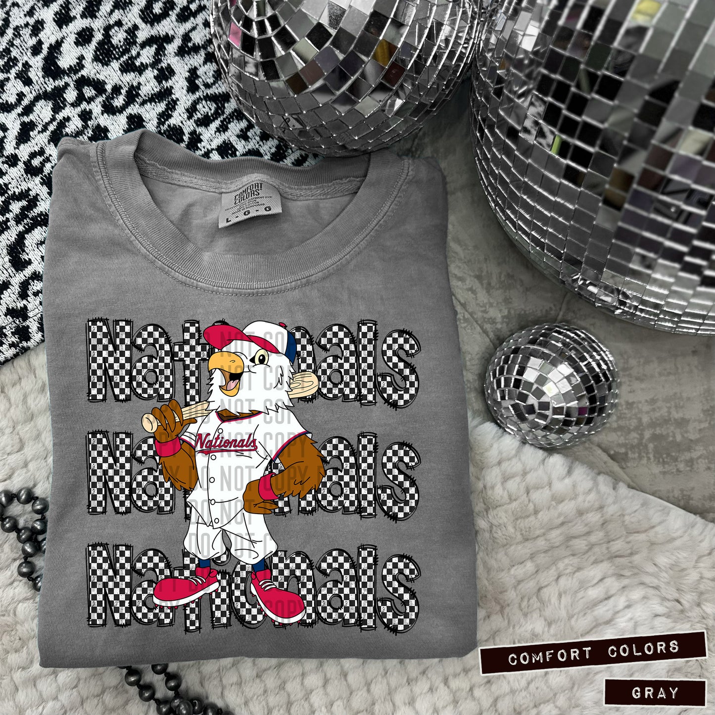 WASHINGTON NATIONALS CHECKERS