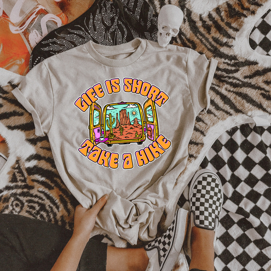 Life Is Short - Orange