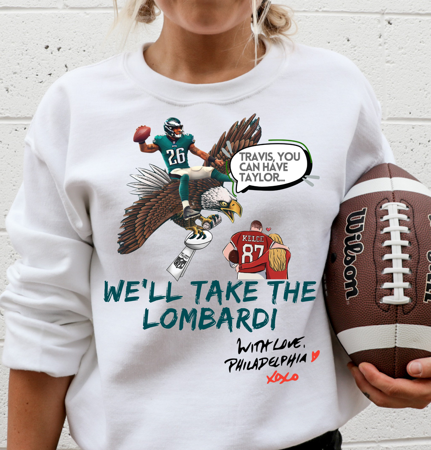 Eagles Travis You Can Have Taylor We Will Take The Lombardi