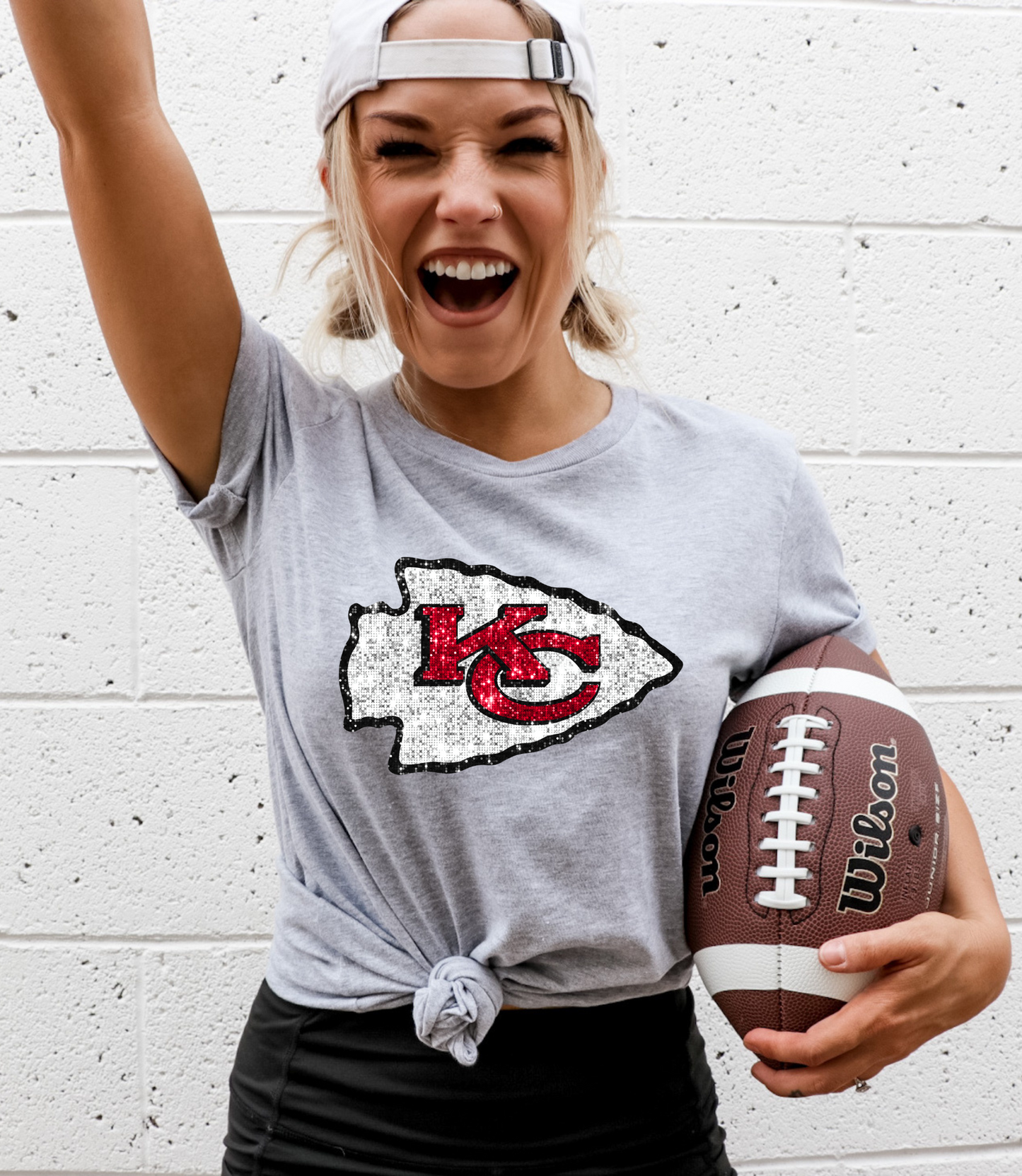 KC Logo GLITTER - DTF Print