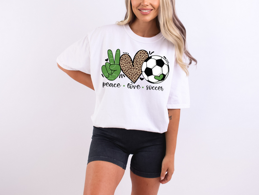 Peace - Love - Soccer