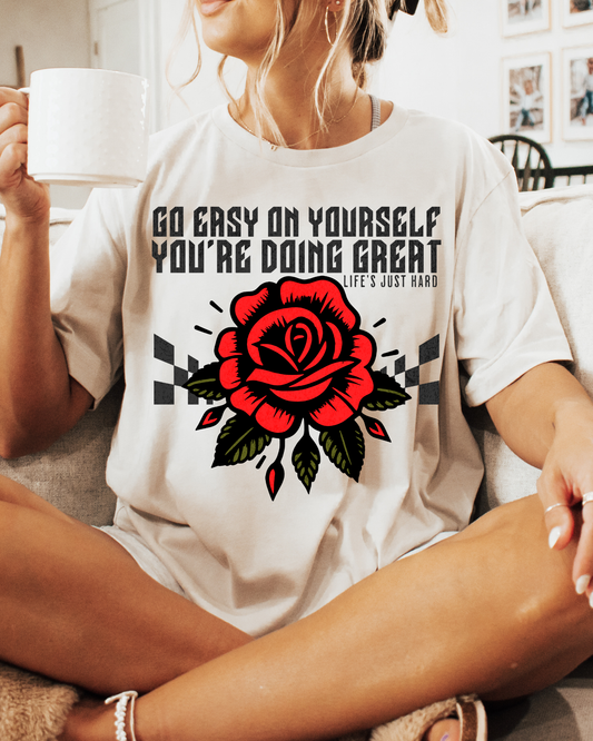 Go easy on yourself you're doing great