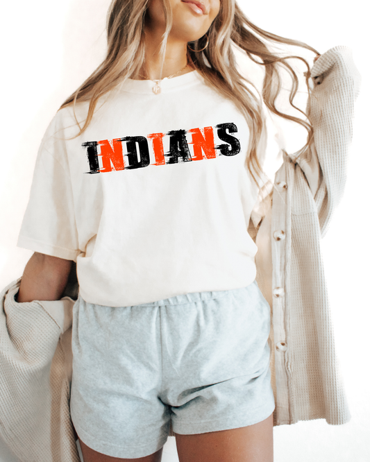 Indians Black And Orange