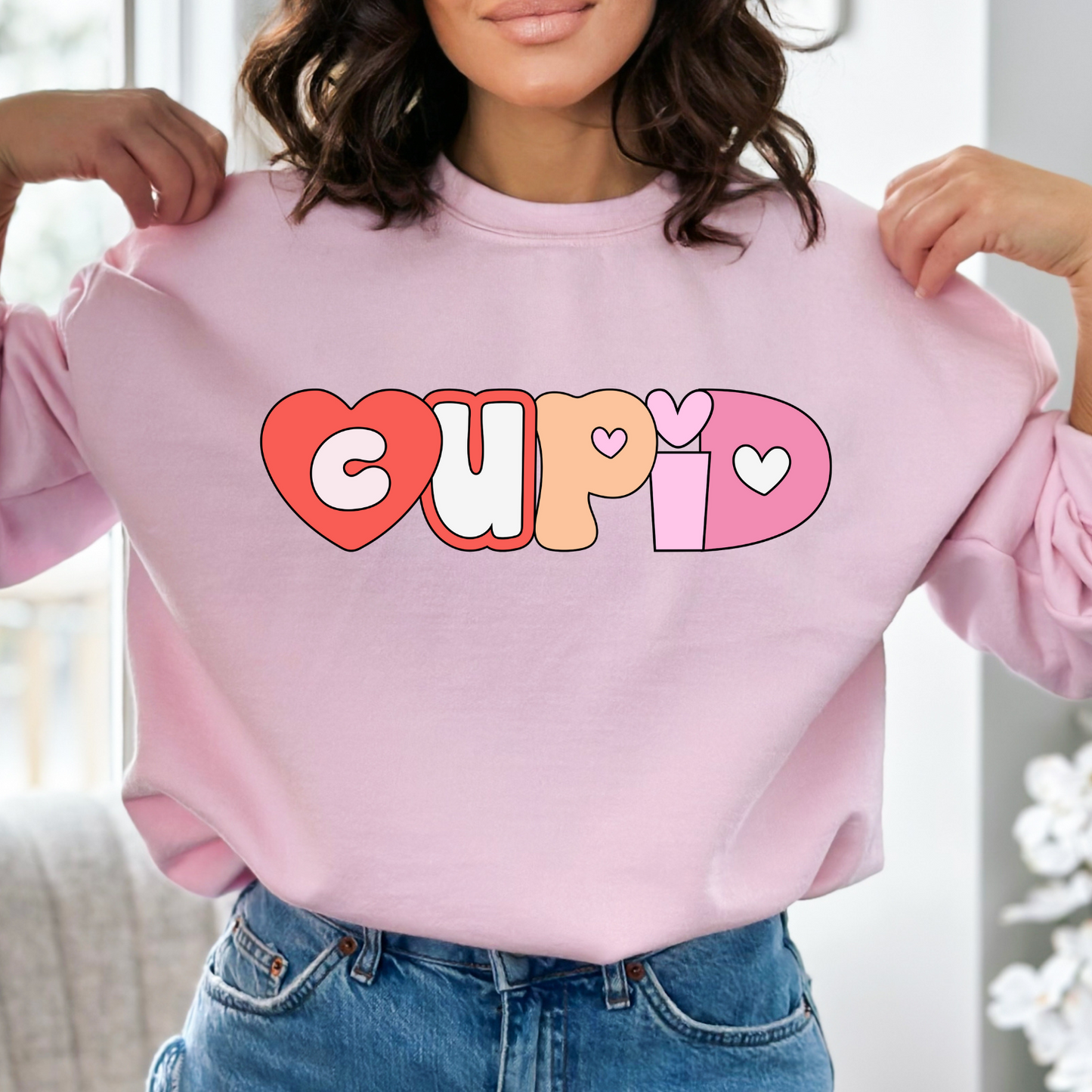 Cupid Heart Letters- DTF Transfer