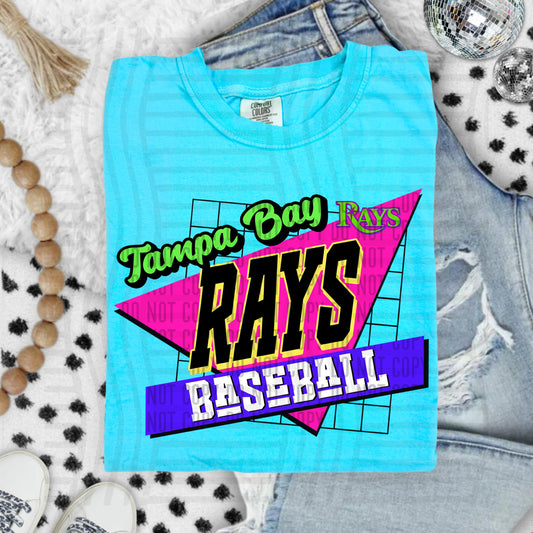 RETRO TAMPA BAY RAYS BASEBALL
