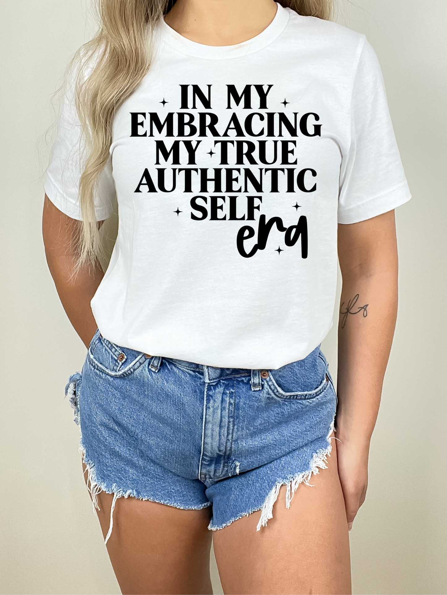 In Embracing My True Authentic Self Era