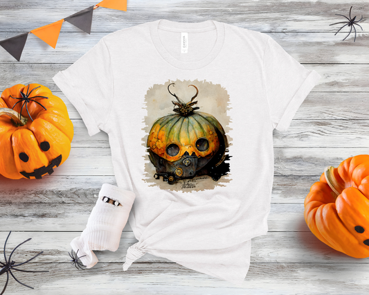 Spooky pumpkin mask