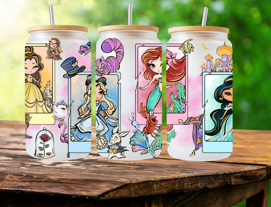 Ariel, Alice, Bell and Jasmine - UV Libby Wrap