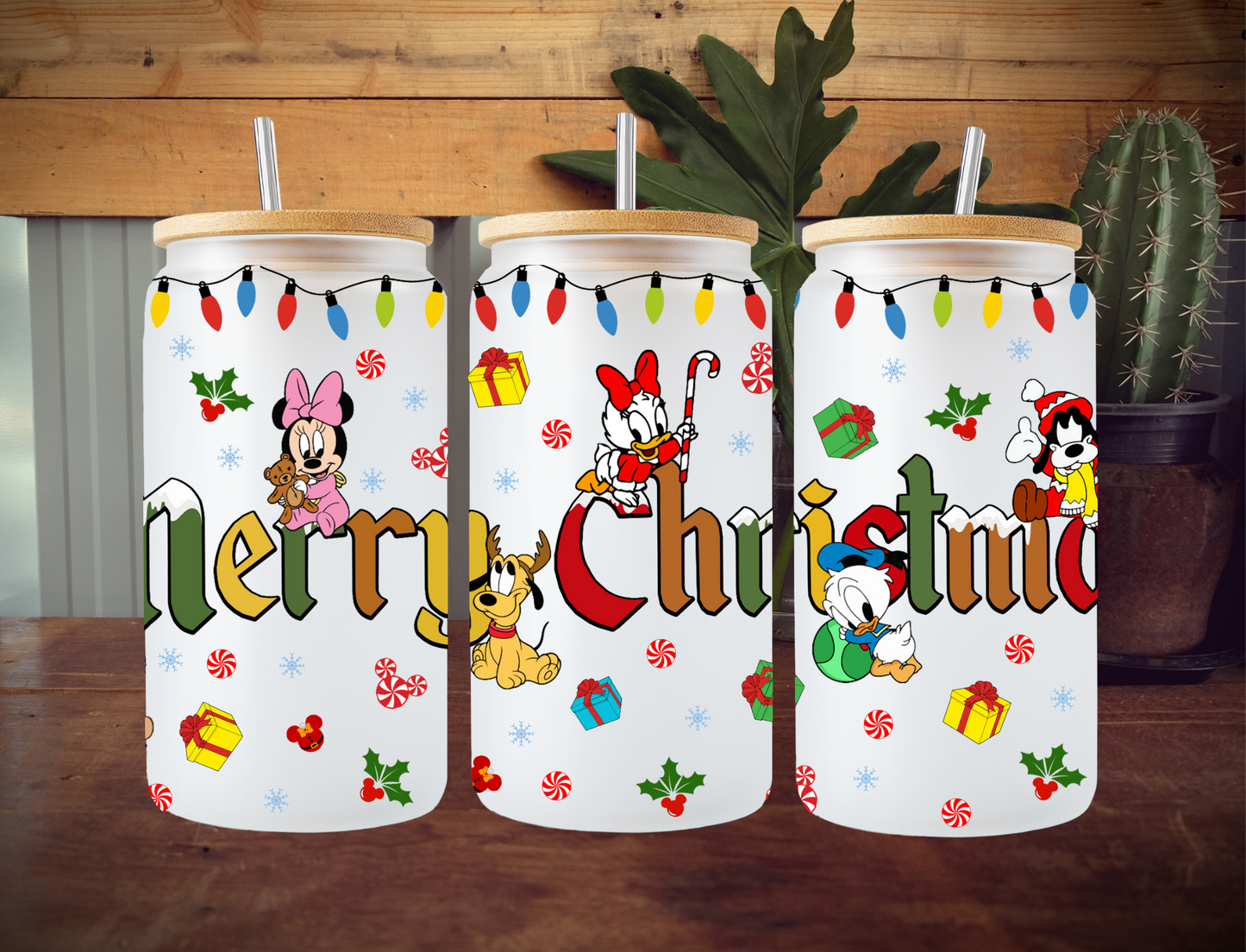 Merry Christmas Disney Babies - UV Libby Wrap