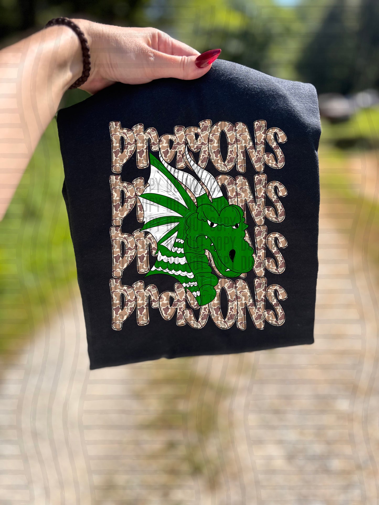 Camo Dragons Green