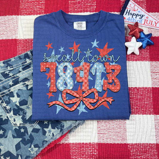 SMALL TOWN 78413 RED WHITE & BLUE