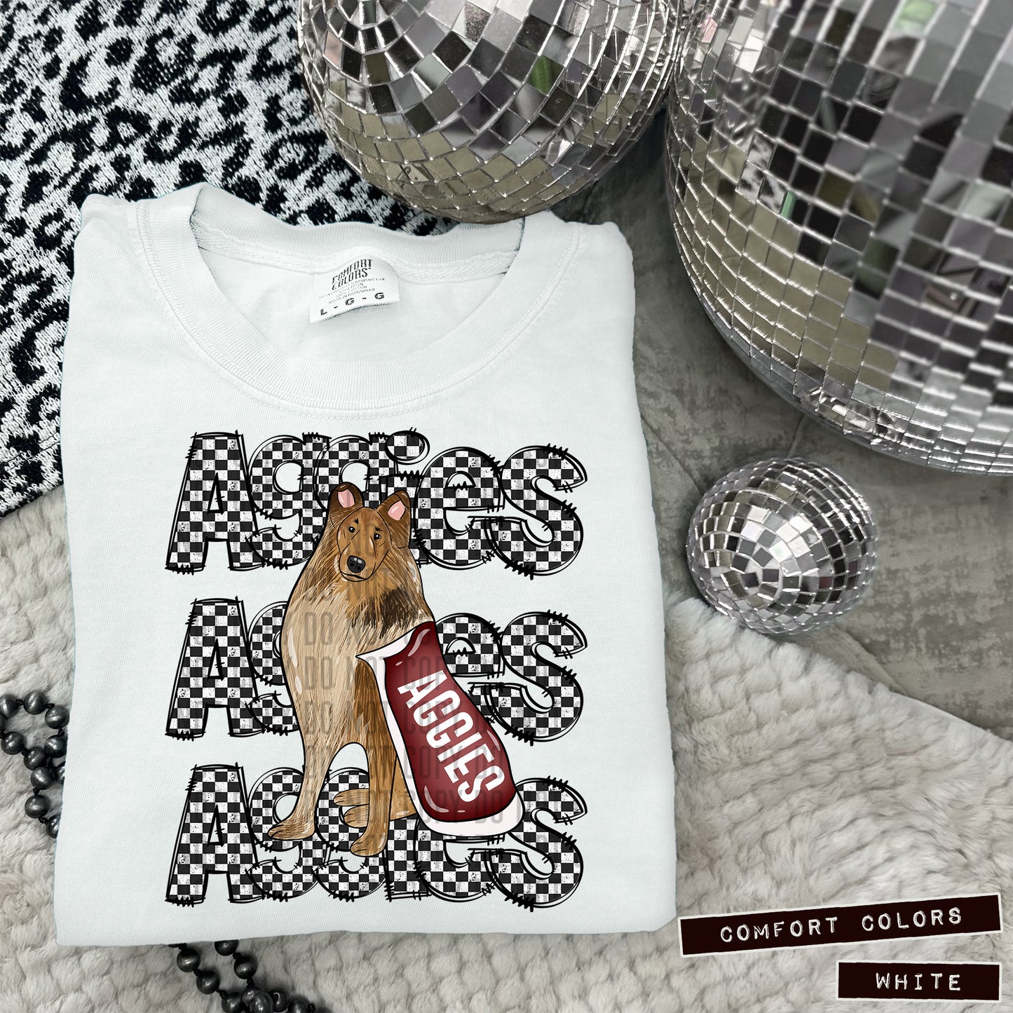 TEXAS A&M AGGIES CHECKERS