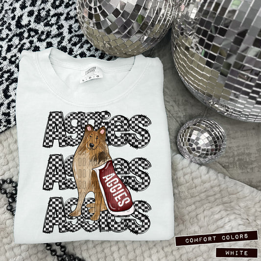 TEXAS A&M AGGIES CHECKERS