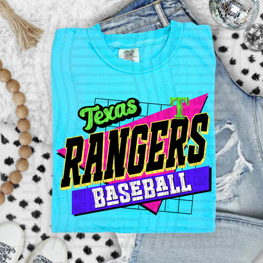 RETRO TEXAS RANGERS BASEBALL