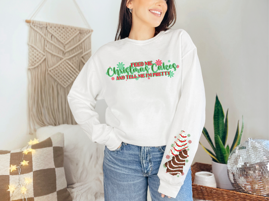 Feed me Christmas Cakes- SLEEVE