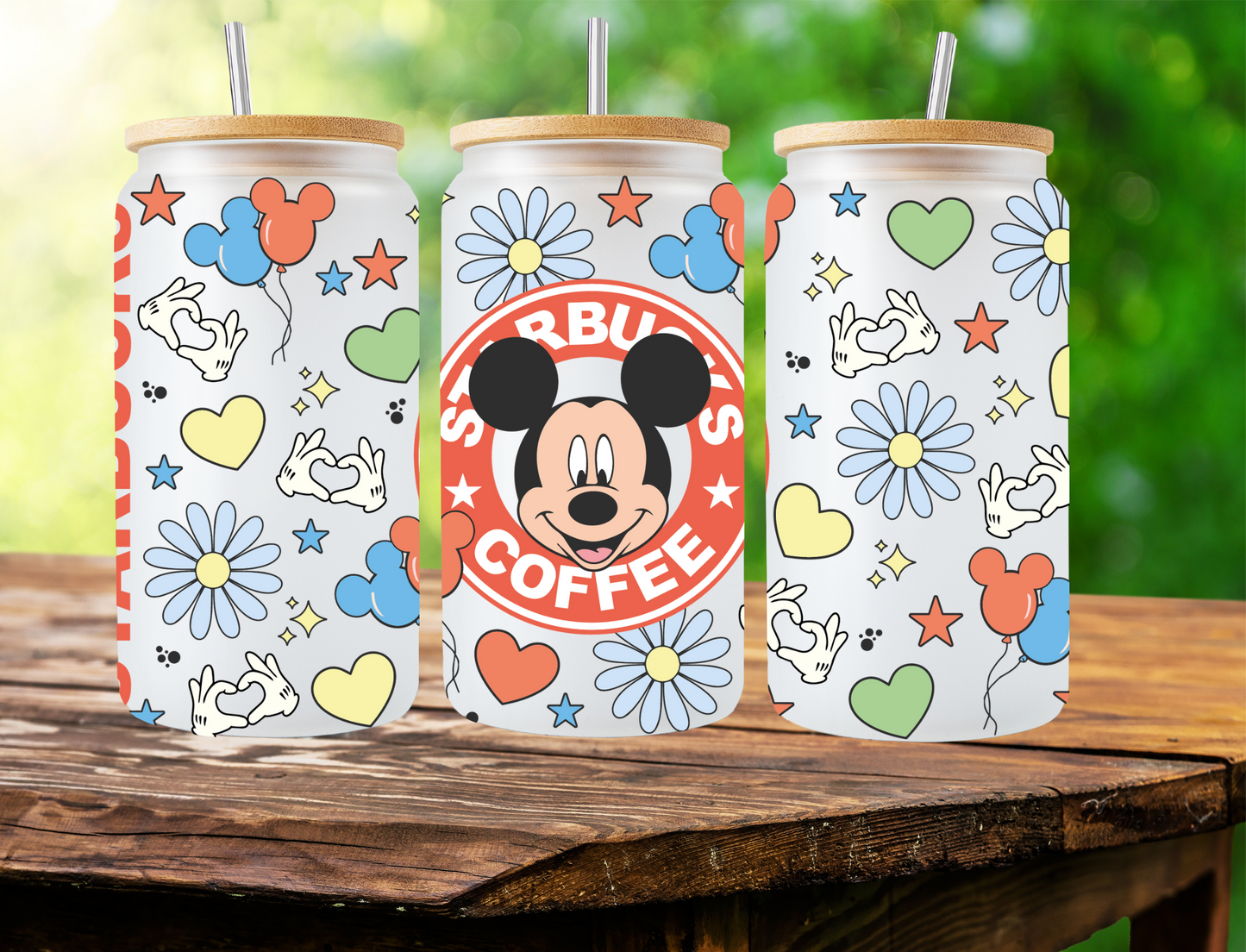 Starbucks coffee, Mickey - UV Libby Wrap