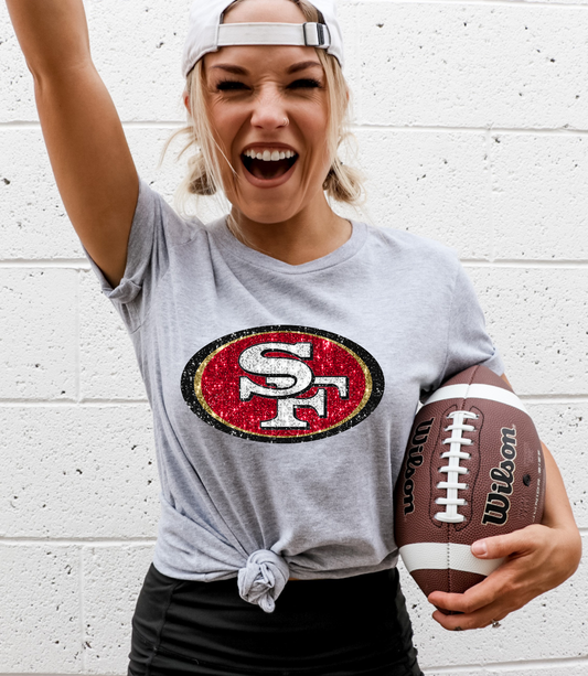 SF Logo GLITTER - DTF Print