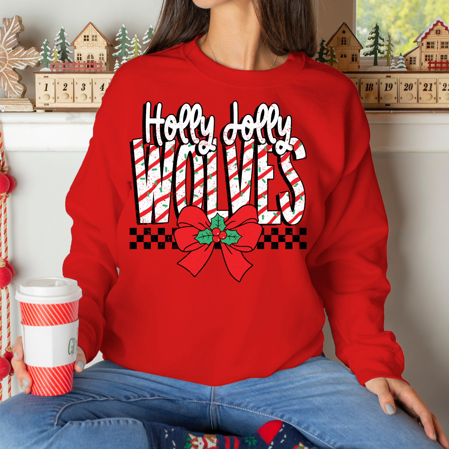 Holly Jolly Wolves