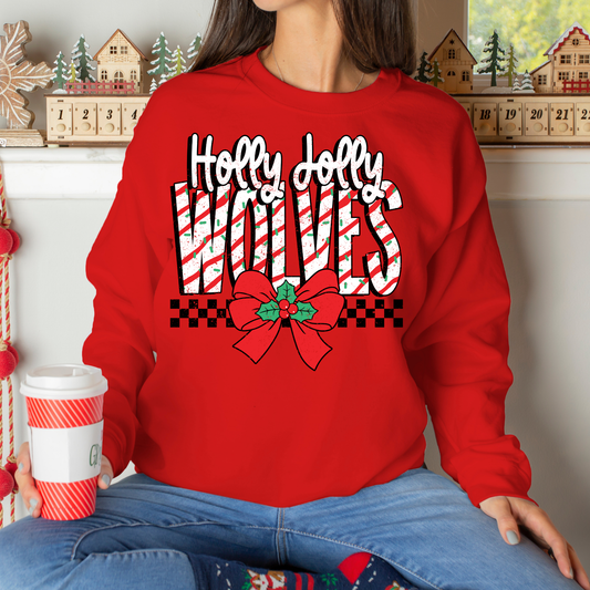 Holly Jolly Wolves