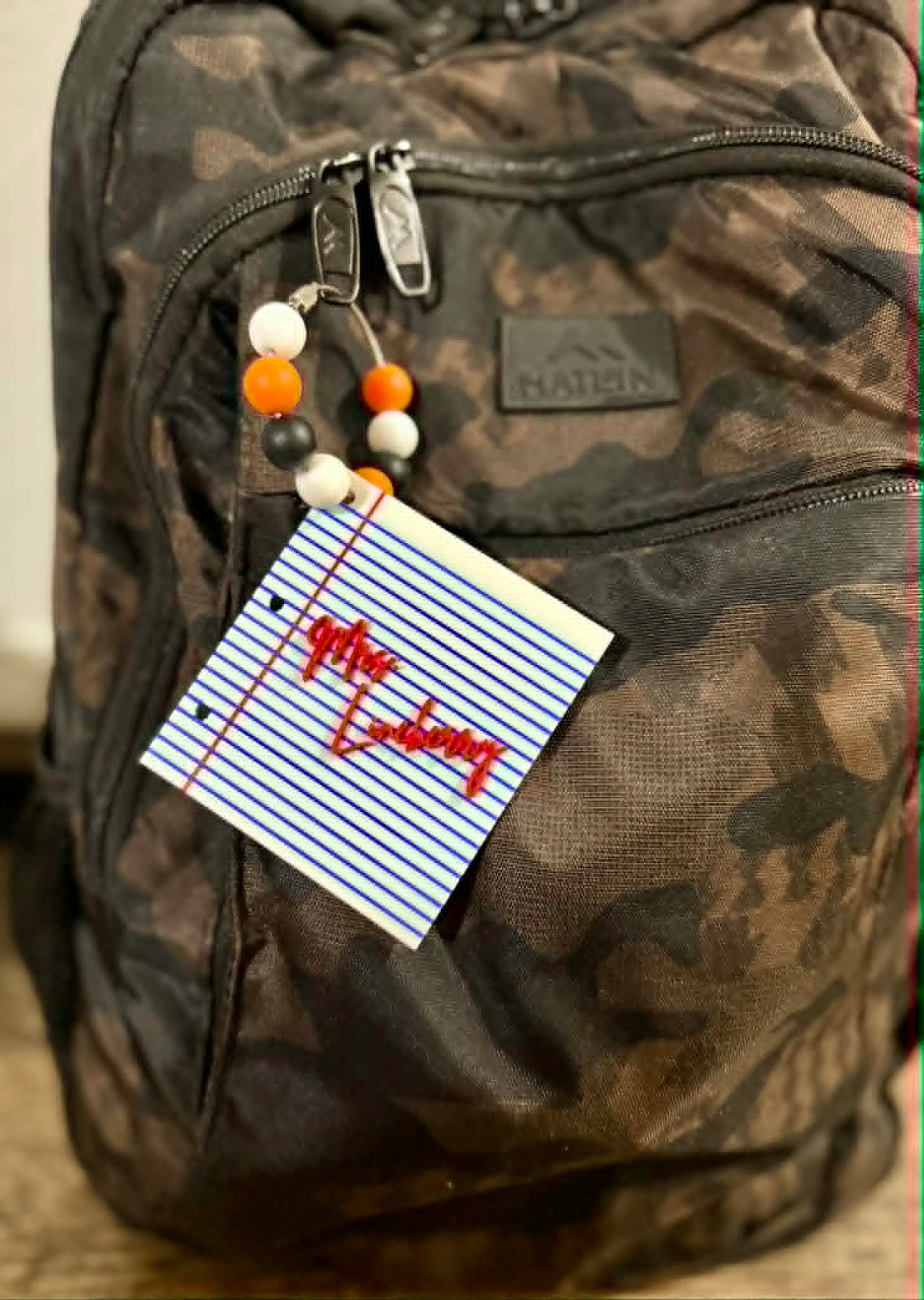 Personalized Paper Bag Tag