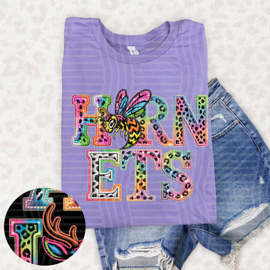 Hornets (pink neon leopard)