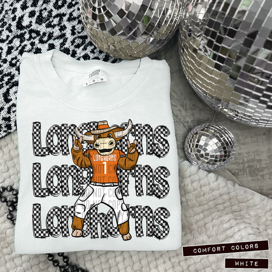 TEXAS LONGHORNS CHECKERS