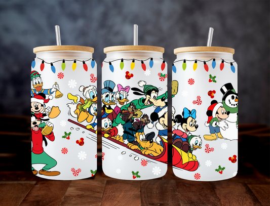 Mickey and Friends Sledding - UV Libby Wrap