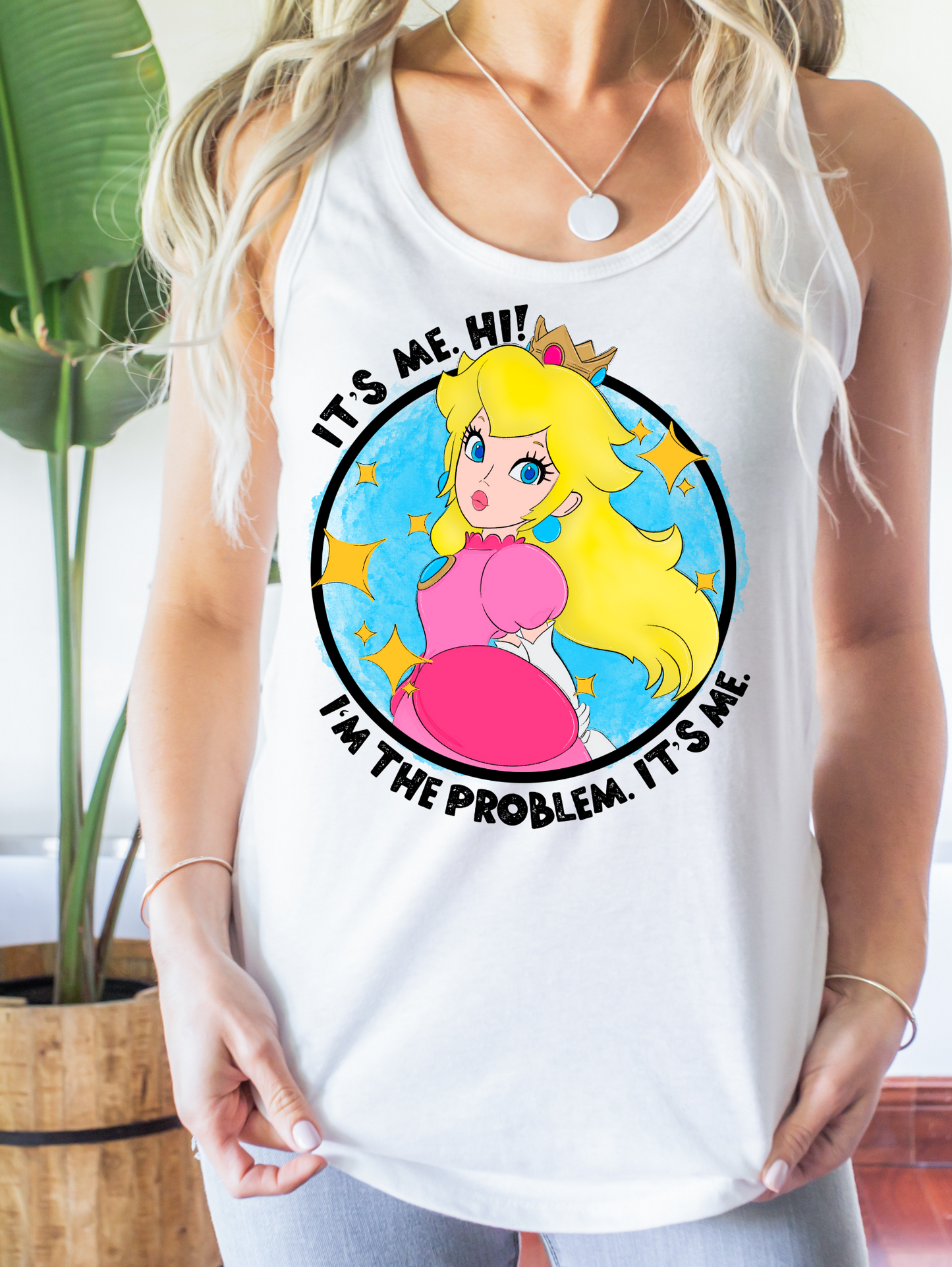It's me. Hi! Peach