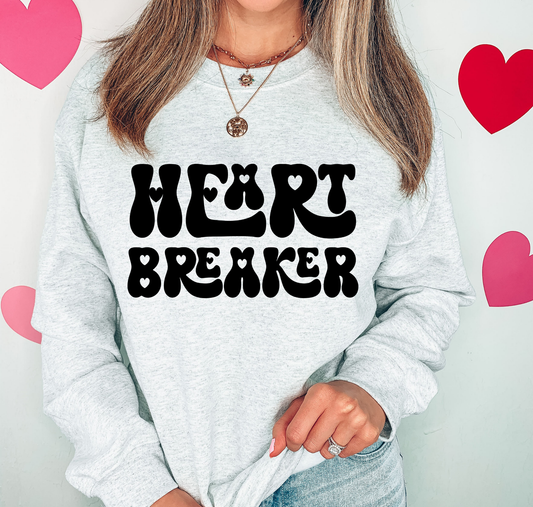 Heart Breaker Black Hearts Letters