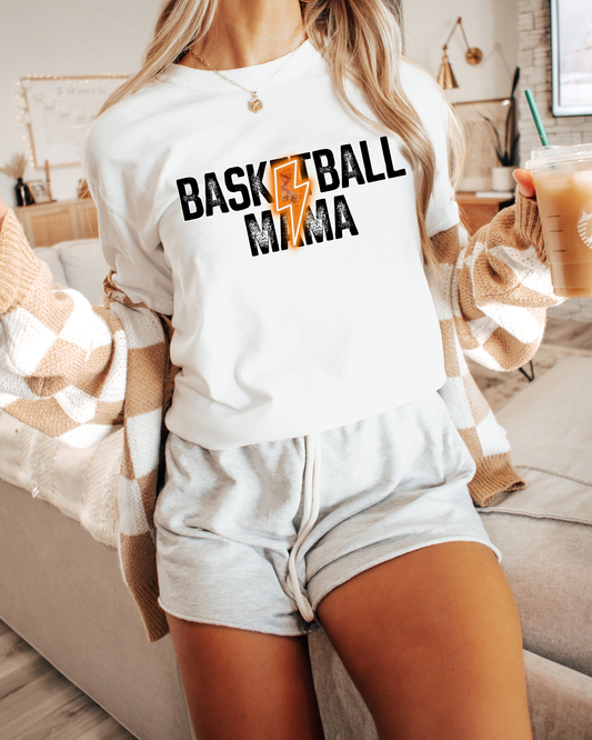 Basketball Mama Lightning Bolt