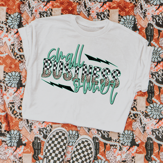 Small Business Owner - Cheetah Print