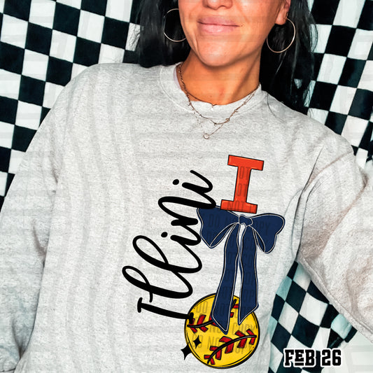 ILLINI SOFTBALL BOW