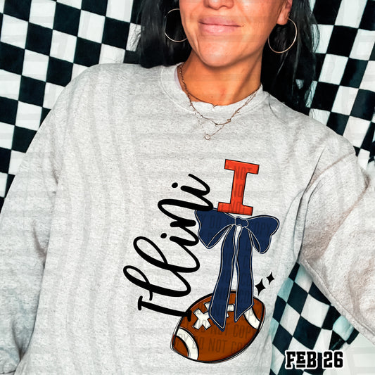 ILLINI FOOTBALL BOW