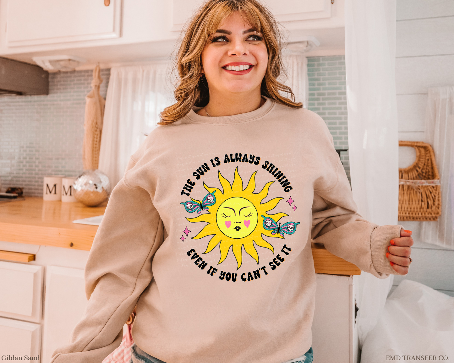 The sun is always shining even if you can't see it
