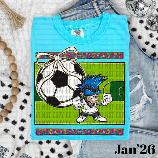 SOCCER REBELS BLUE